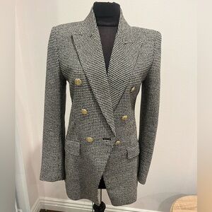 NWT Women's Zara  Blazer with Gold Buttons